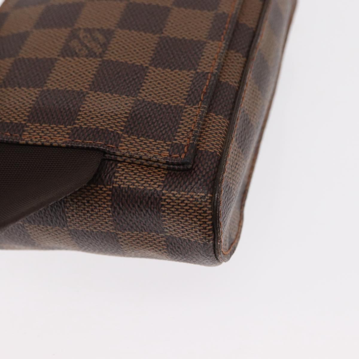 LOUIS VUITTON Damier Ebene Geronimos Shoulder Bag N51994 LV Auth 161424