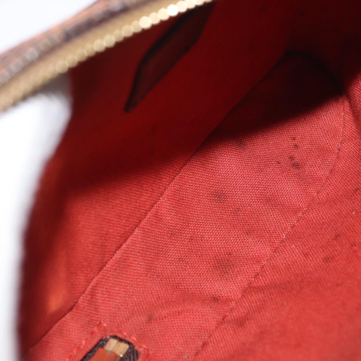 LOUIS VUITTON Damier Ebene Geronimos Shoulder Bag N51994 LV Auth 161424