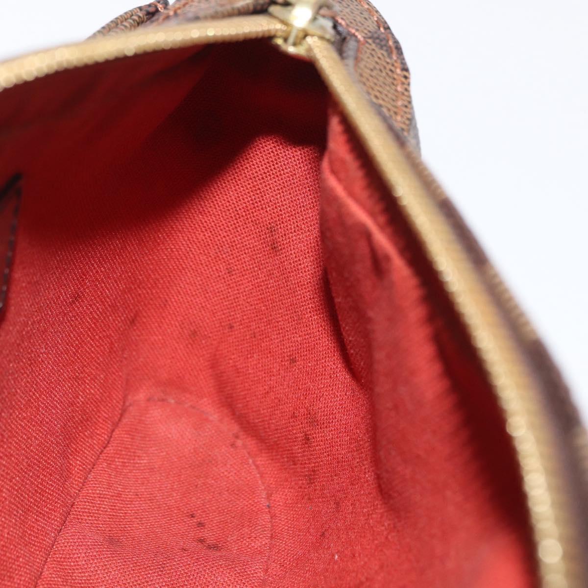 LOUIS VUITTON Damier Ebene Geronimos Shoulder Bag N51994 LV Auth 161424