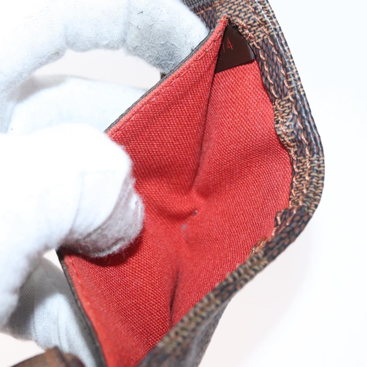 LOUIS VUITTON Damier Ebene Geronimos Shoulder Bag N51994 LV Auth 161424