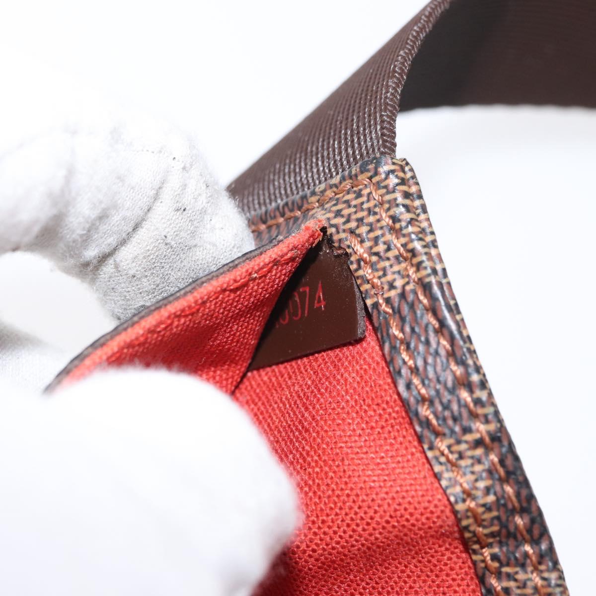 LOUIS VUITTON Damier Ebene Geronimos Shoulder Bag N51994 LV Auth 161424