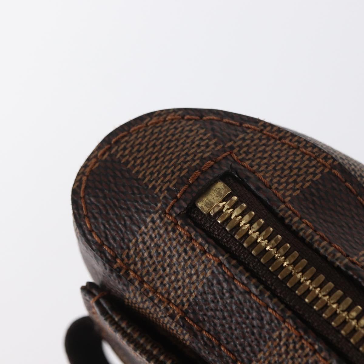 LOUIS VUITTON Damier Ebene Geronimos Shoulder Bag N51994 LV Auth 161424