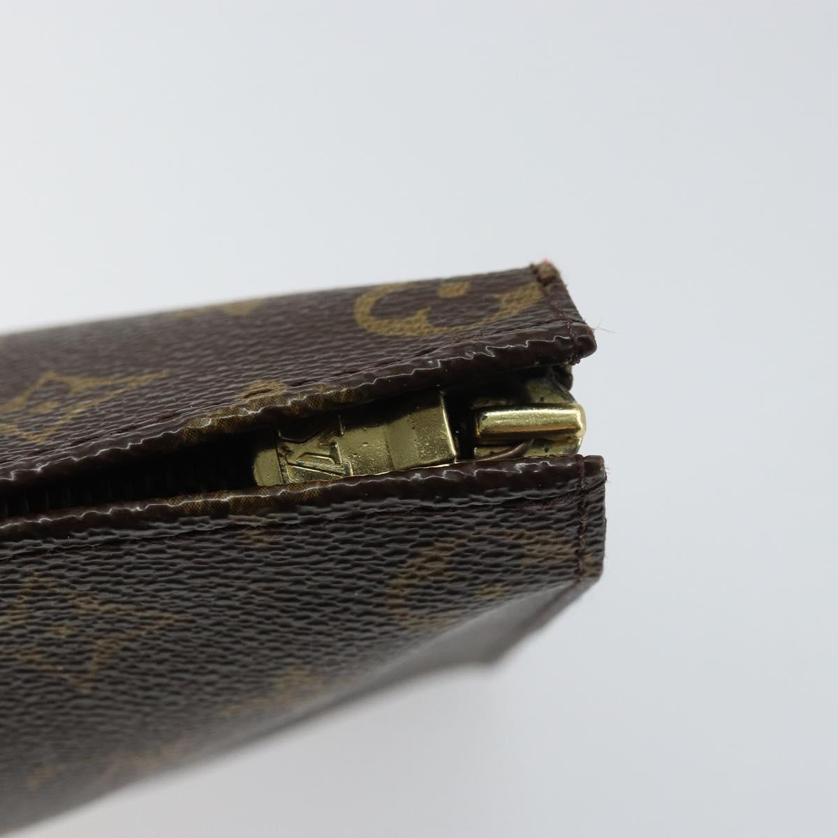 LOUIS VUITTON Monogram Poche Toilette 26 Pouch M47542 LV Auth 161450