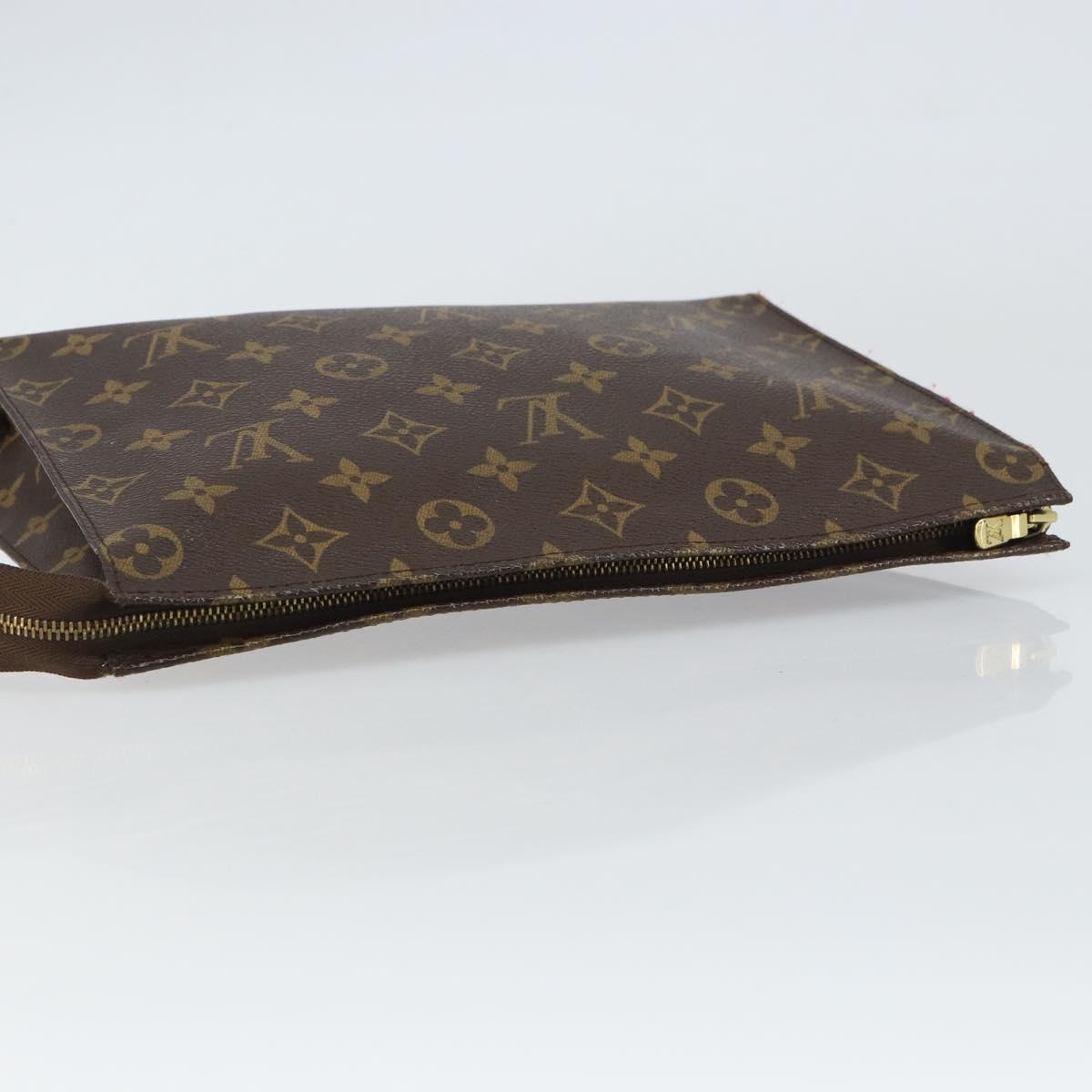 LOUIS VUITTON Monogram Poche Toilette 26 Pouch M47542 LV Auth 161450