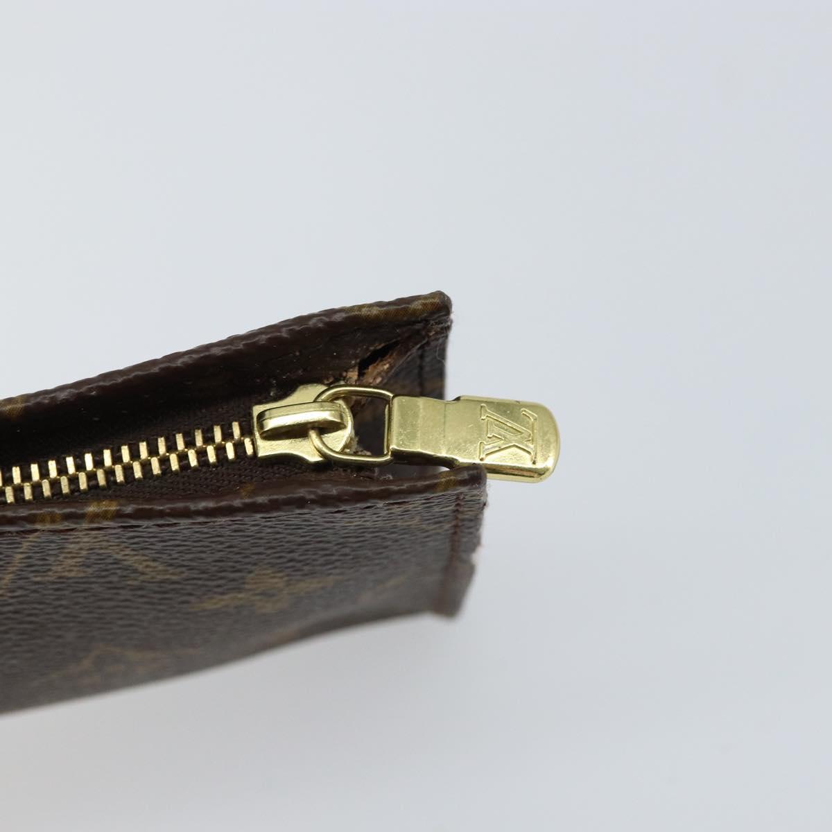LOUIS VUITTON Monogram Bucket PM Accessory Pouch LV Auth 161458