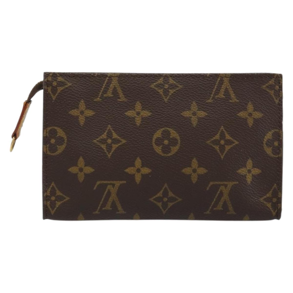 LOUIS VUITTON Monogram Bucket PM Accessory Pouch LV Auth 161458