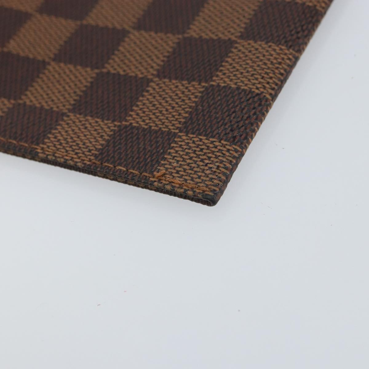 LOUIS VUITTON Damier Ebene Clifton Pouch N51149 LV Auth 161460