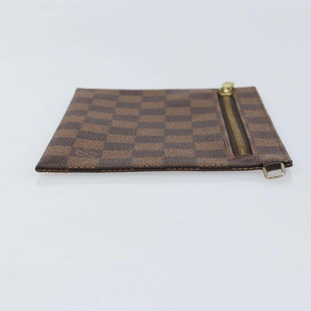 LOUIS VUITTON Damier Ebene Clifton Pouch N51149 LV Auth 161460