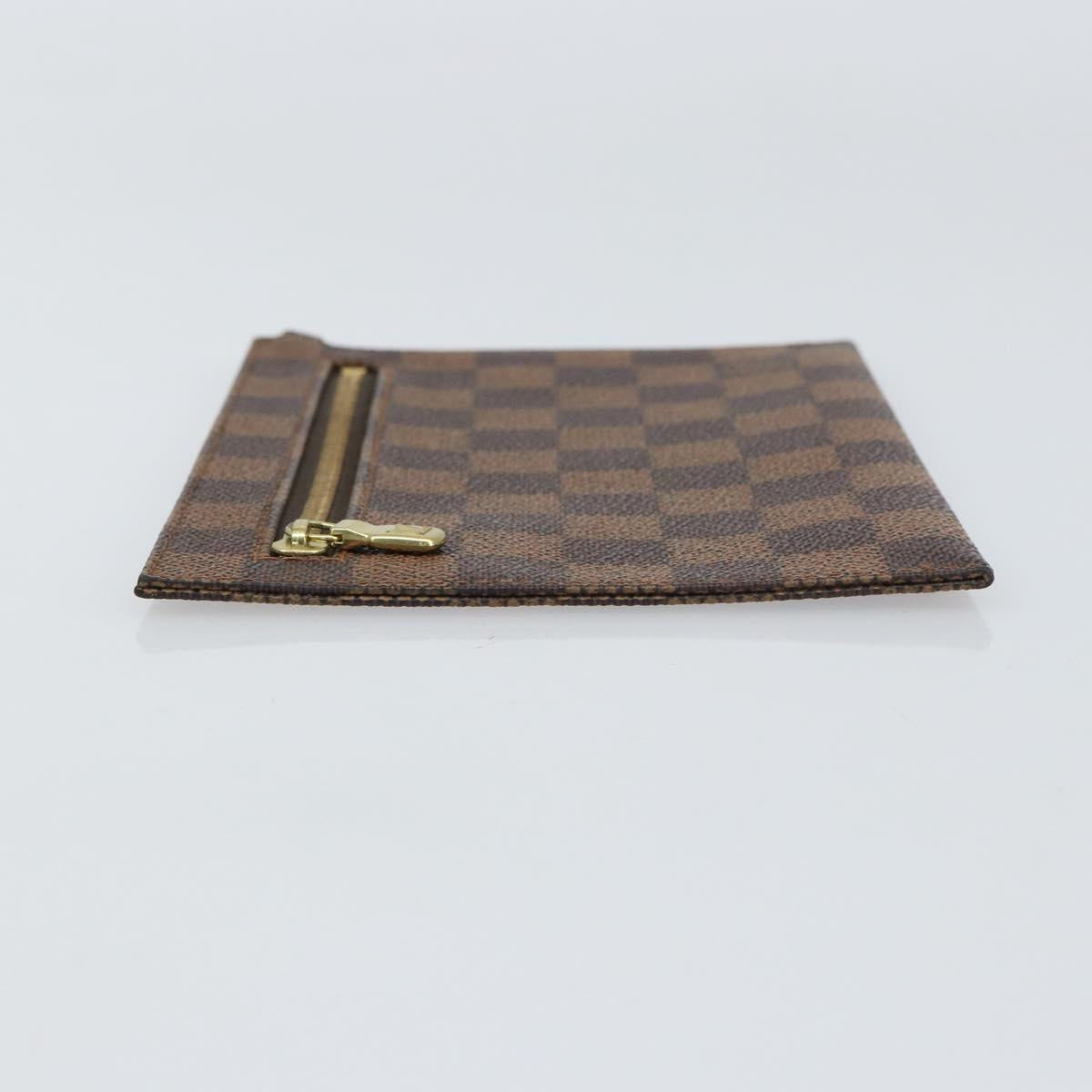 LOUIS VUITTON Damier Ebene Clifton Pouch N51149 LV Auth 161460