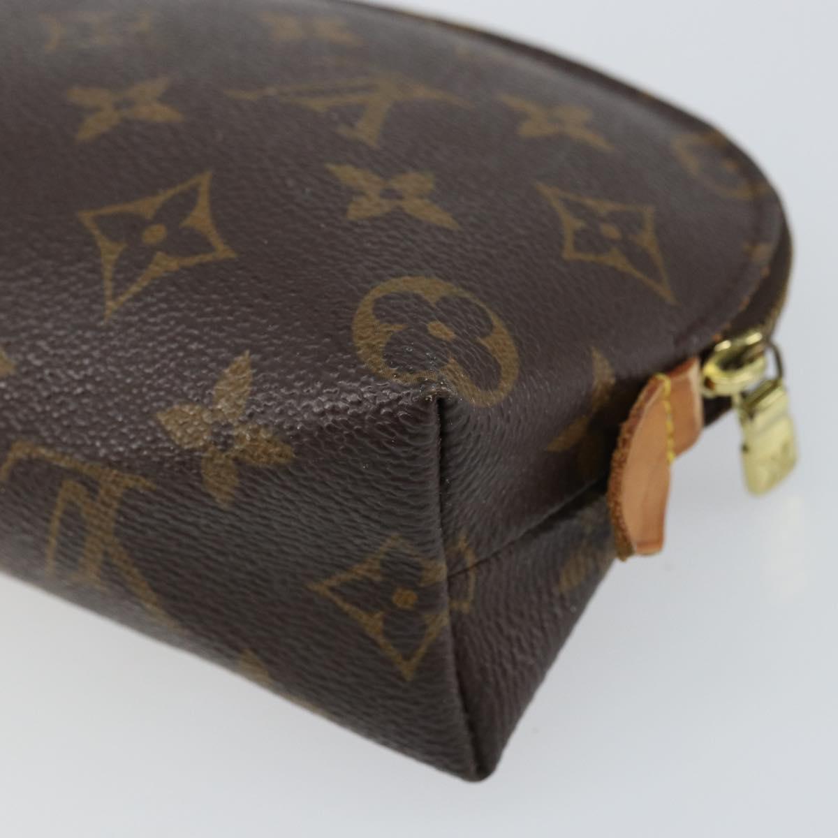 LOUIS VUITTON Monogram Pochette Cosmetic PM Pouch M43998 LV Auth 161470