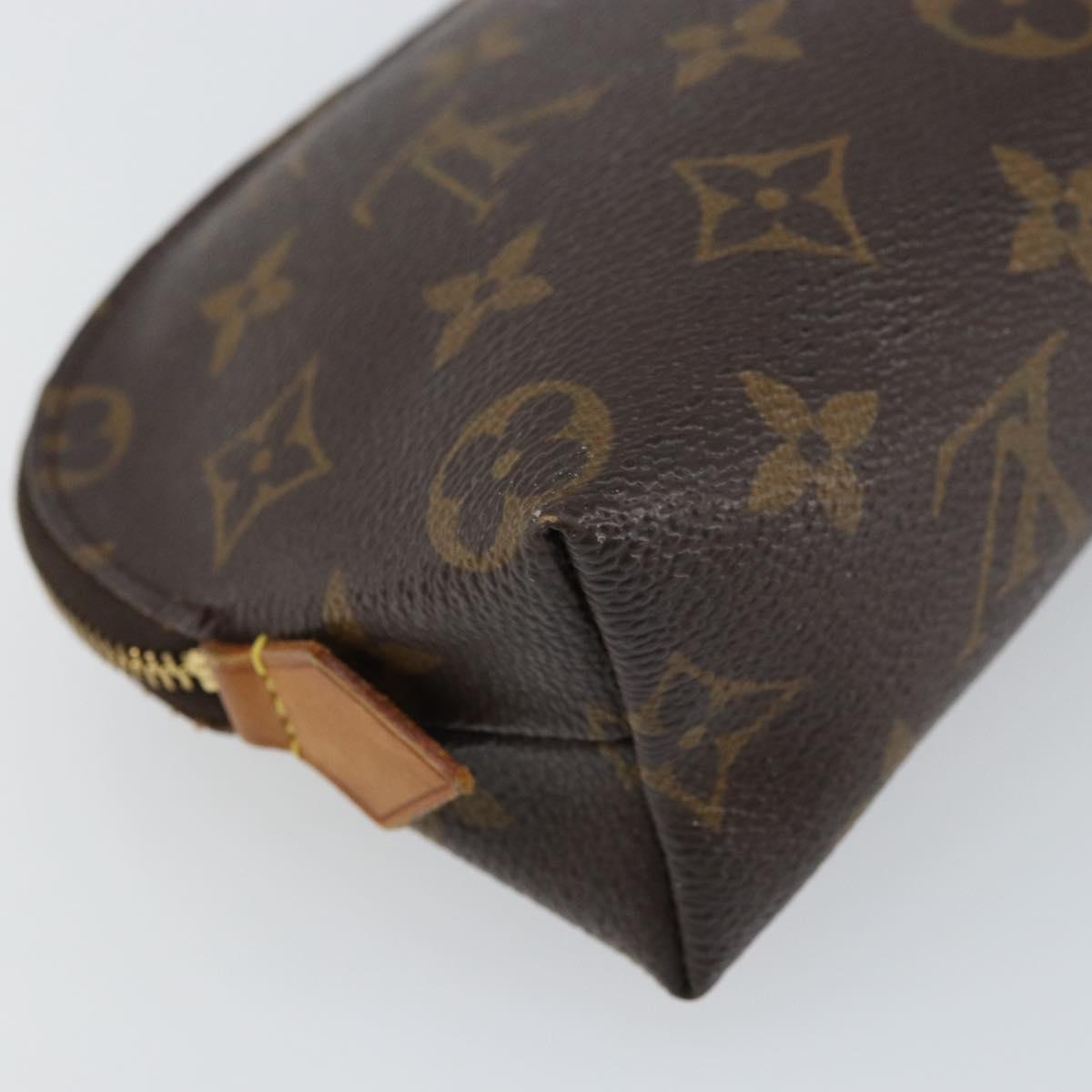 LOUIS VUITTON Monogram Pochette Cosmetic PM Pouch M43998 LV Auth 161470