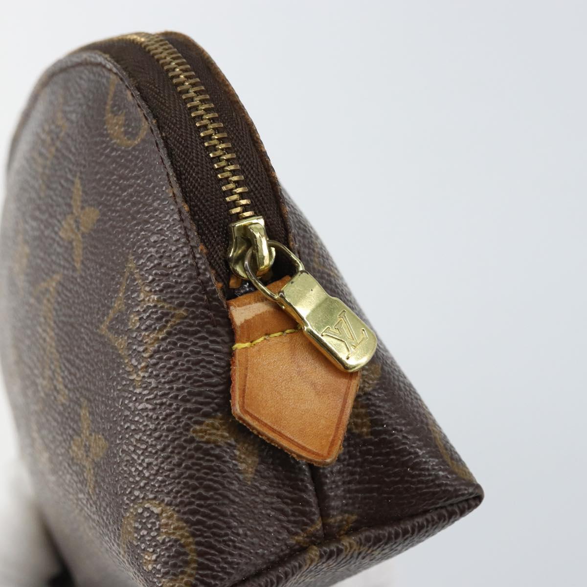 LOUIS VUITTON Monogram Pochette Cosmetic PM Pouch M43998 LV Auth 161470