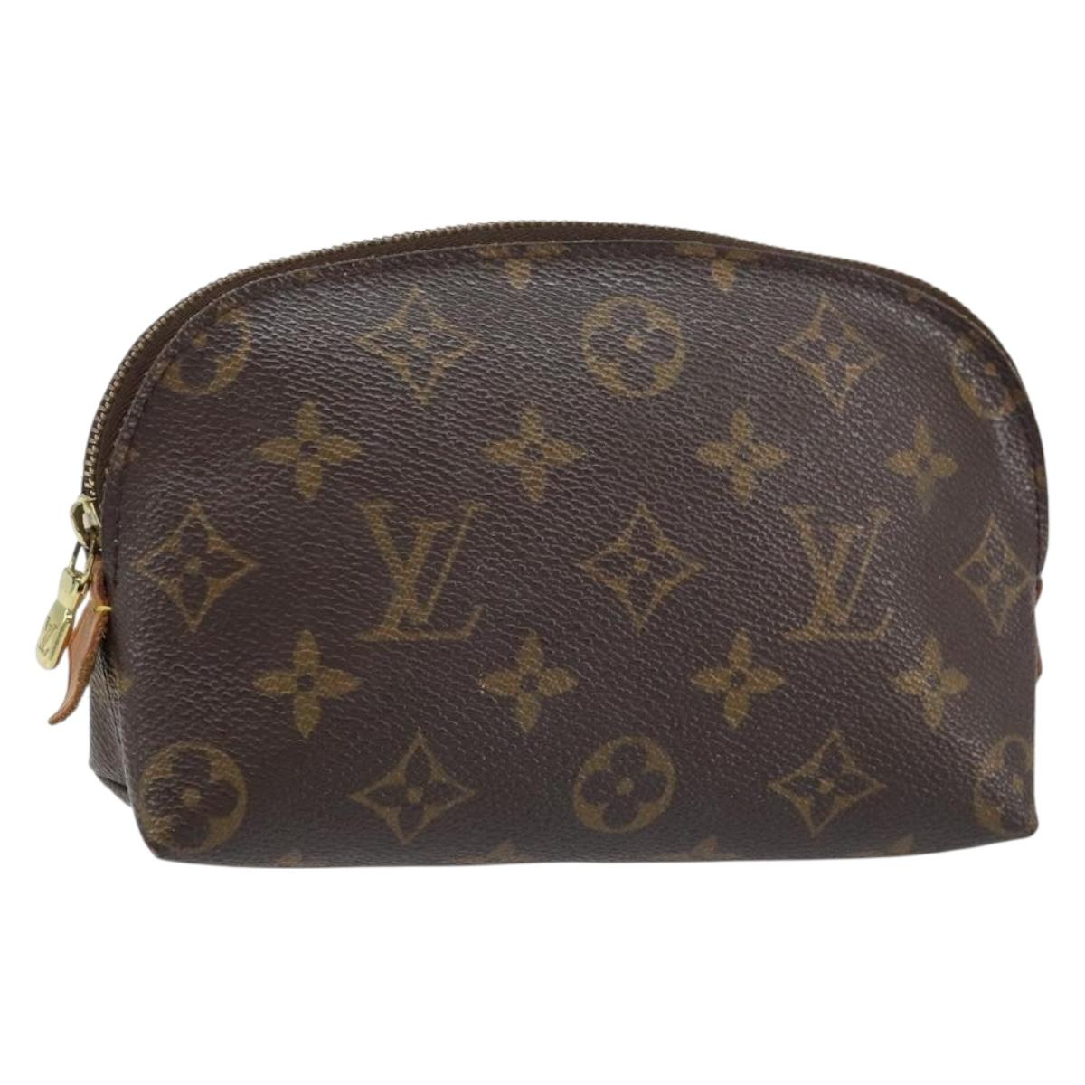 LOUIS VUITTON Monogram Pochette Cosmetic PM Pouch M43998 LV Auth 161470