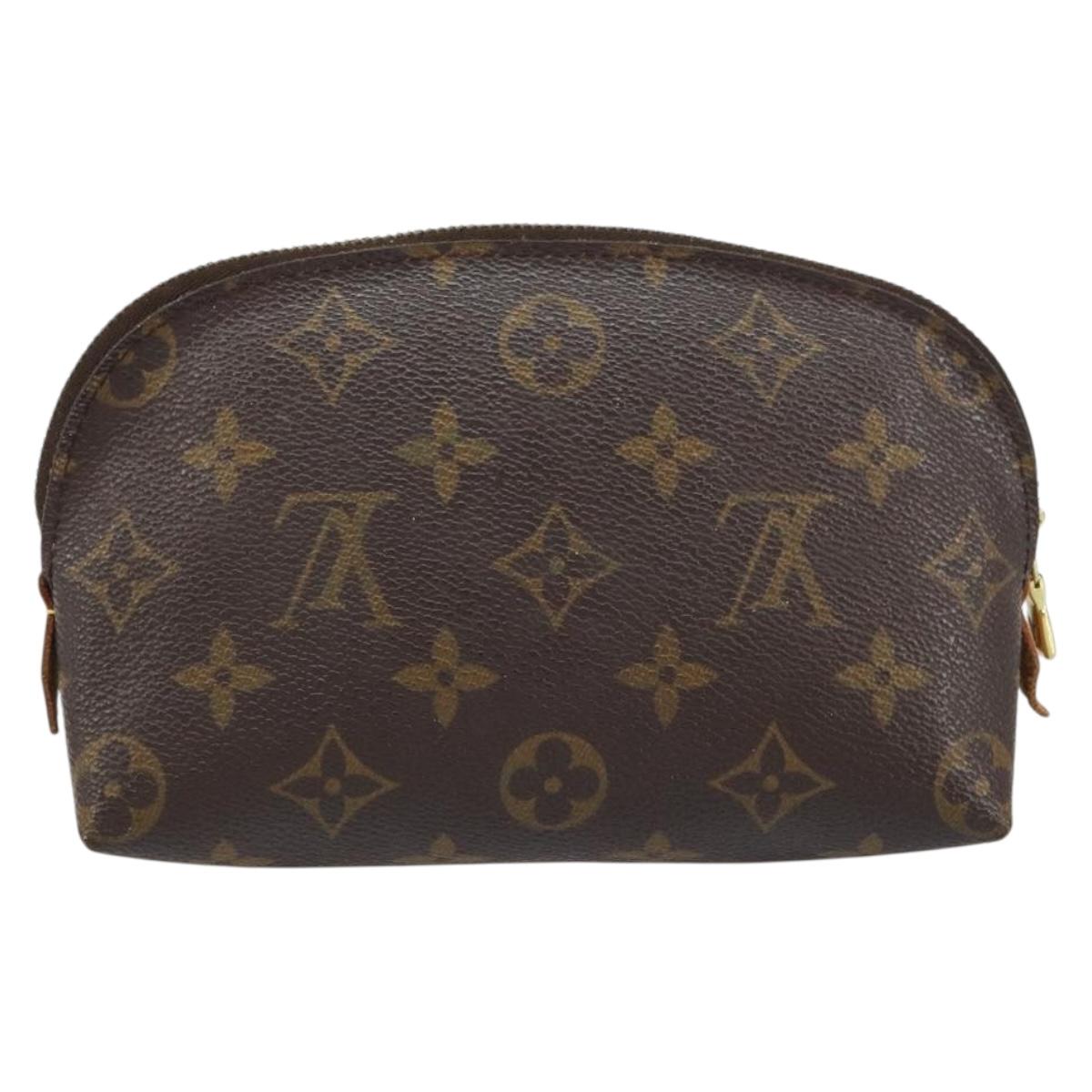 LOUIS VUITTON Monogram Pochette Cosmetic PM Pouch M43998 LV Auth 161470