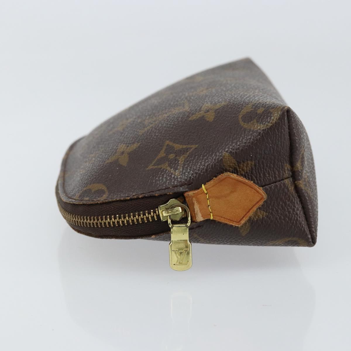 LOUIS VUITTON Monogram Pochette Cosmetic PM Pouch M43998 LV Auth 161470