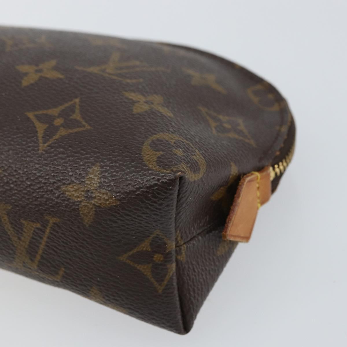 LOUIS VUITTON Monogram Pochette Cosmetic PM Pouch M43998 LV Auth 161470