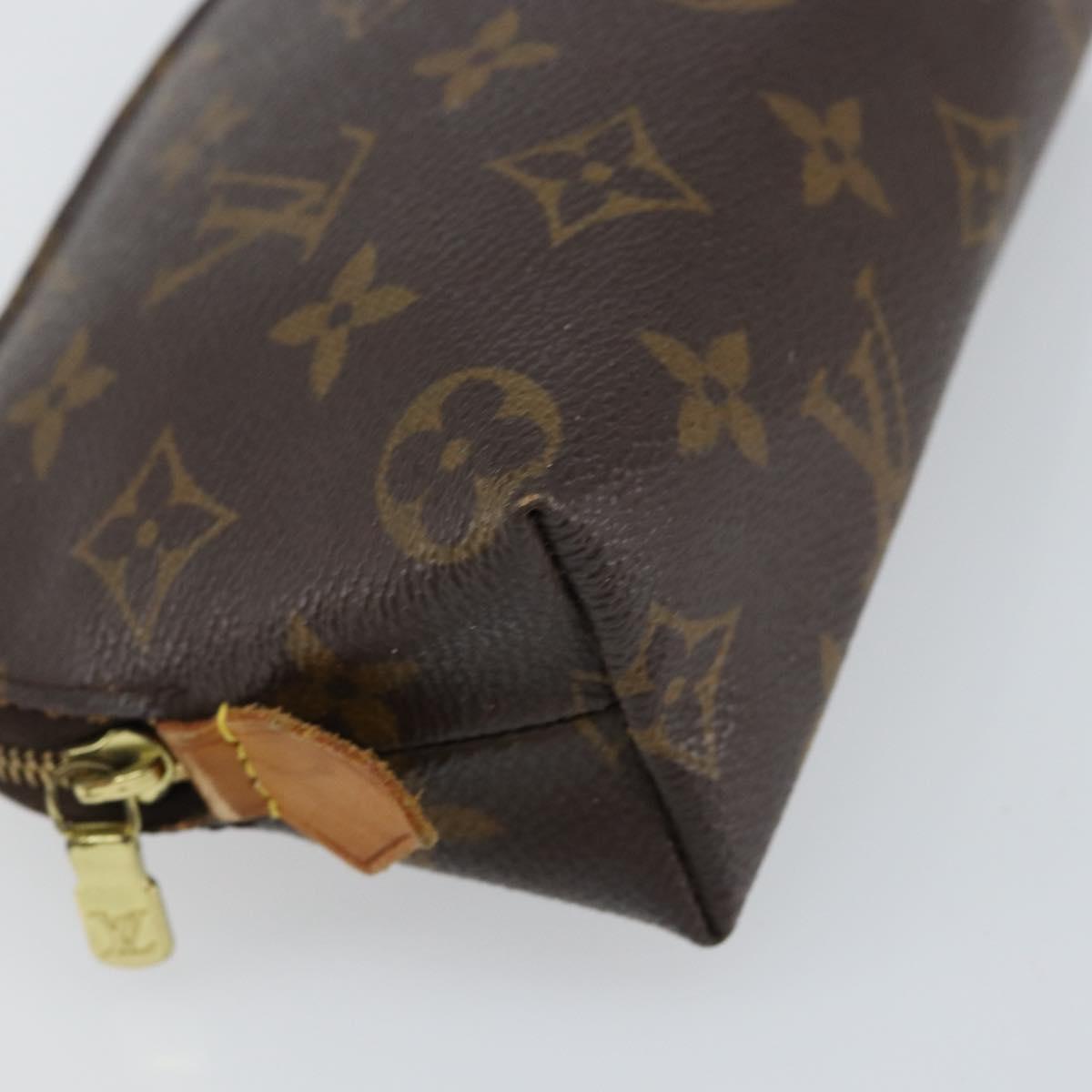 LOUIS VUITTON Monogram Pochette Cosmetic PM Pouch M43998 LV Auth 161470