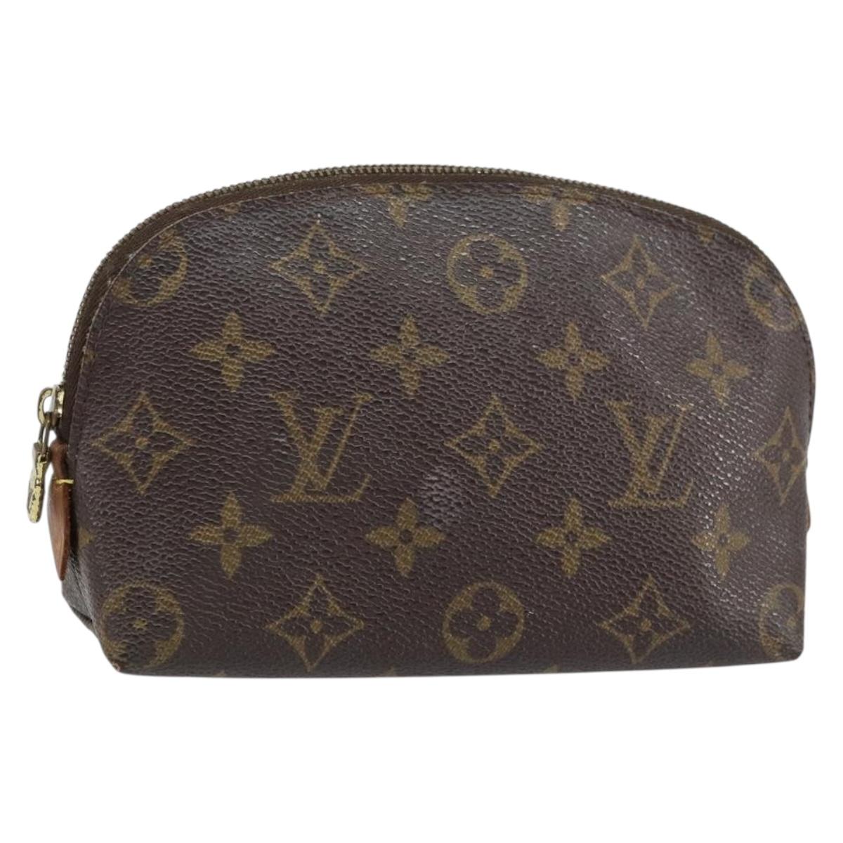 LOUIS VUITTON Monogram Pochette Cosmetic PM Pouch M43998 LV Auth 161471