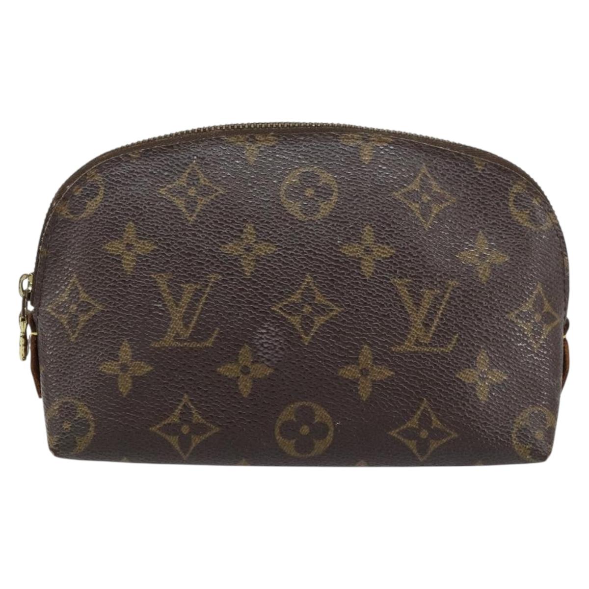 LOUIS VUITTON Monogram Pochette Cosmetic PM Pouch M43998 LV Auth 161471