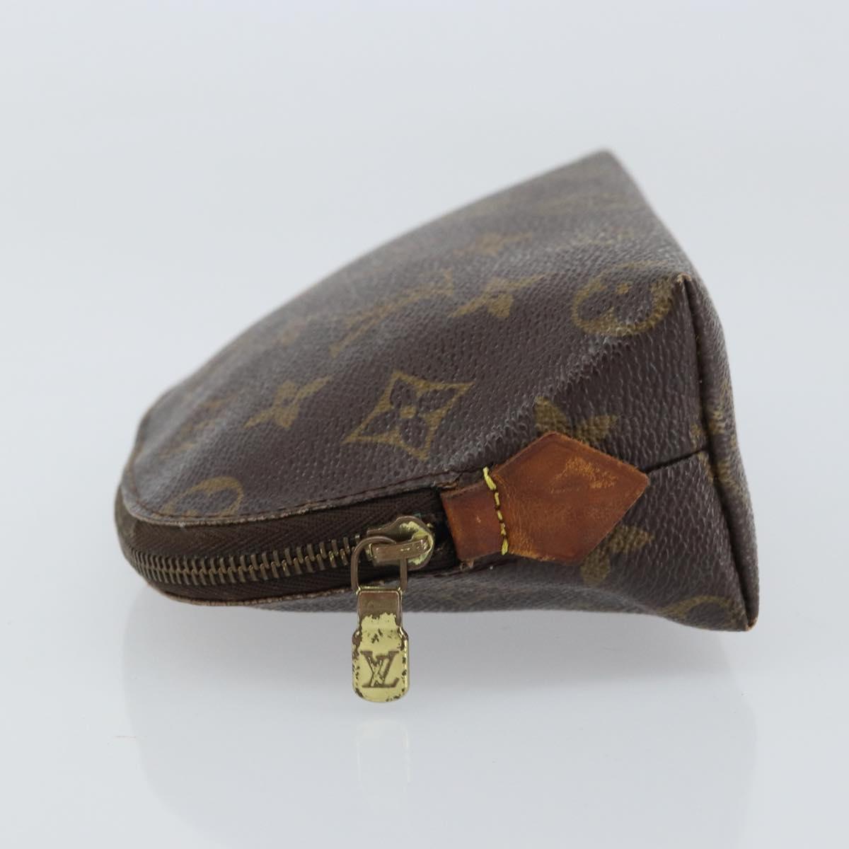 LOUIS VUITTON Monogram Pochette Cosmetic PM Pouch M43998 LV Auth 161471