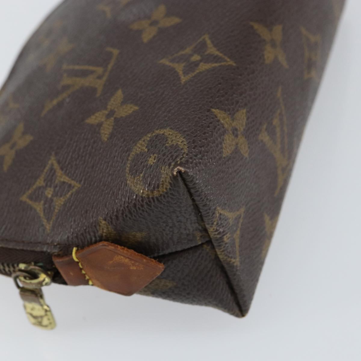 LOUIS VUITTON Monogram Pochette Cosmetic PM Pouch M43998 LV Auth 161471