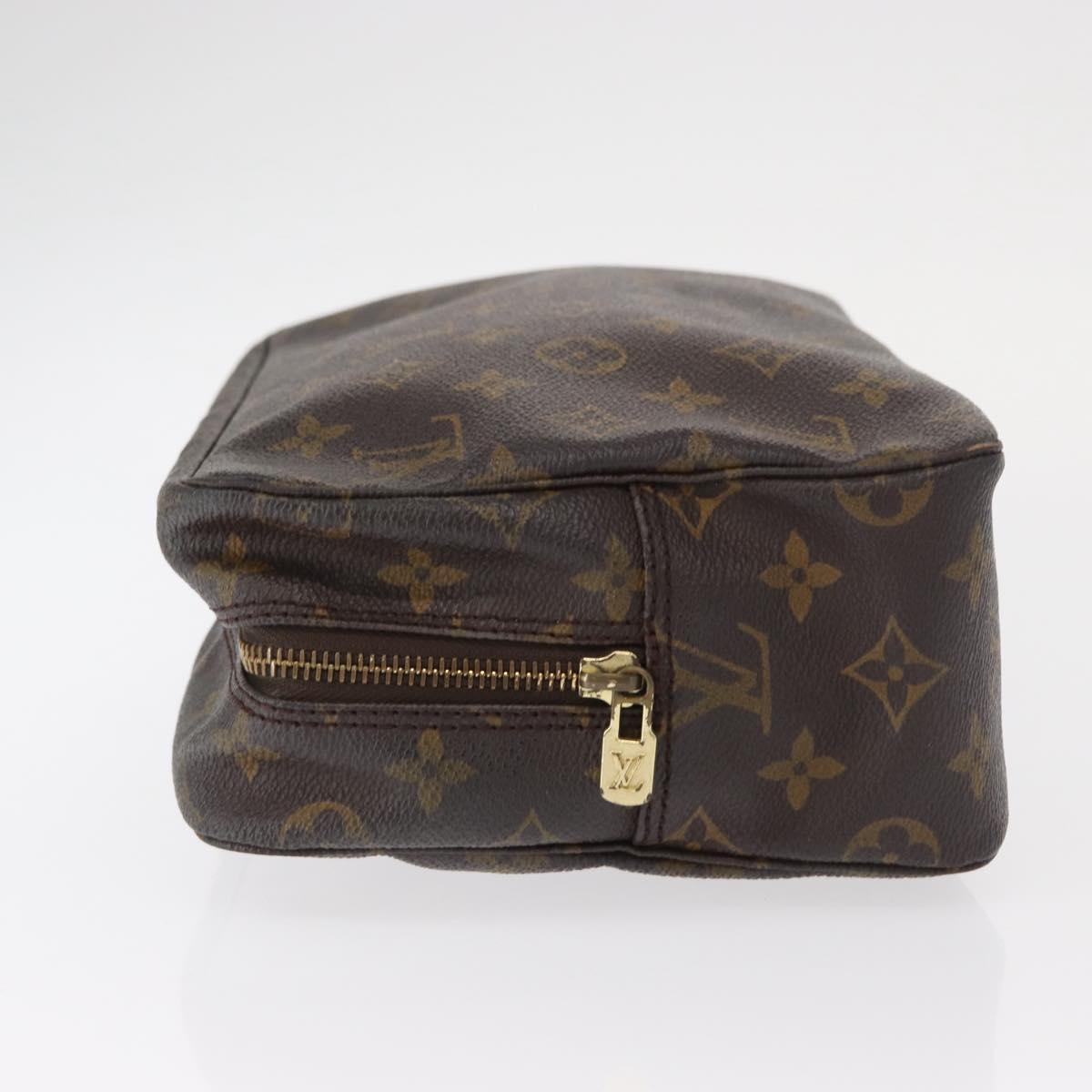 LOUIS VUITTON Monogram Trousse Toilette 28 Clutch Bag M47522 LV Auth 161479
