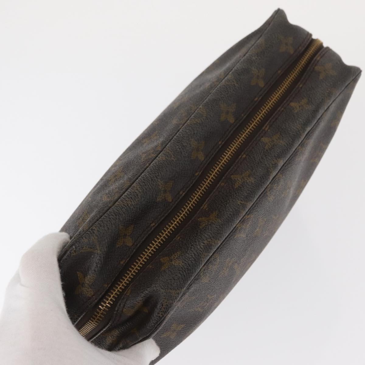 LOUIS VUITTON Monogram Trousse Toilette 28 Clutch Bag M47522 LV Auth 161479