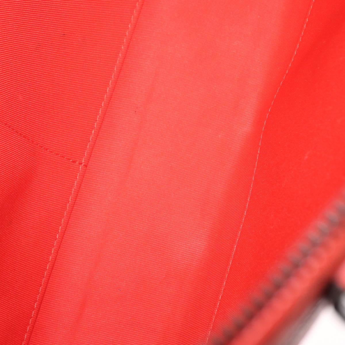 LOUIS VUITTON Damier Infini Porte Documents Voyage Orange N41143 LV Auth 161486