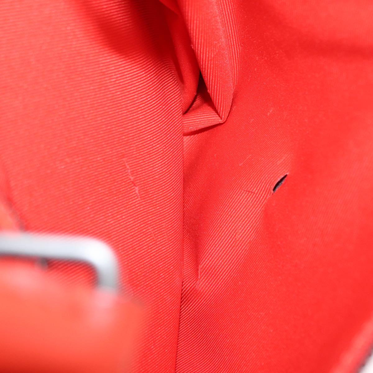 LOUIS VUITTON Damier Infini Porte Documents Voyage Orange N41143 LV Auth 161486