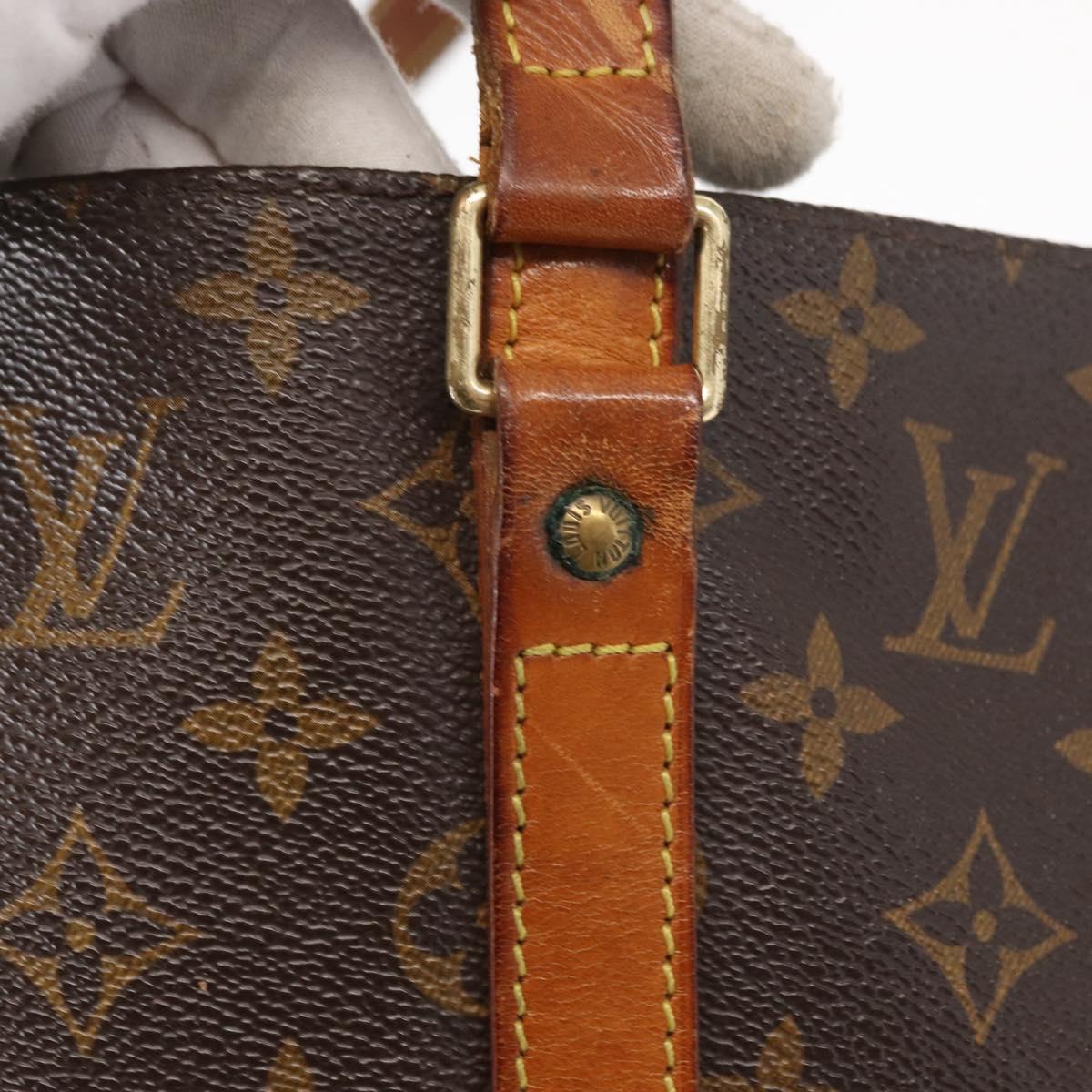 LOUIS VUITTON Monogram Sac Shopping Tote Bag M51108 LV Auth 161490