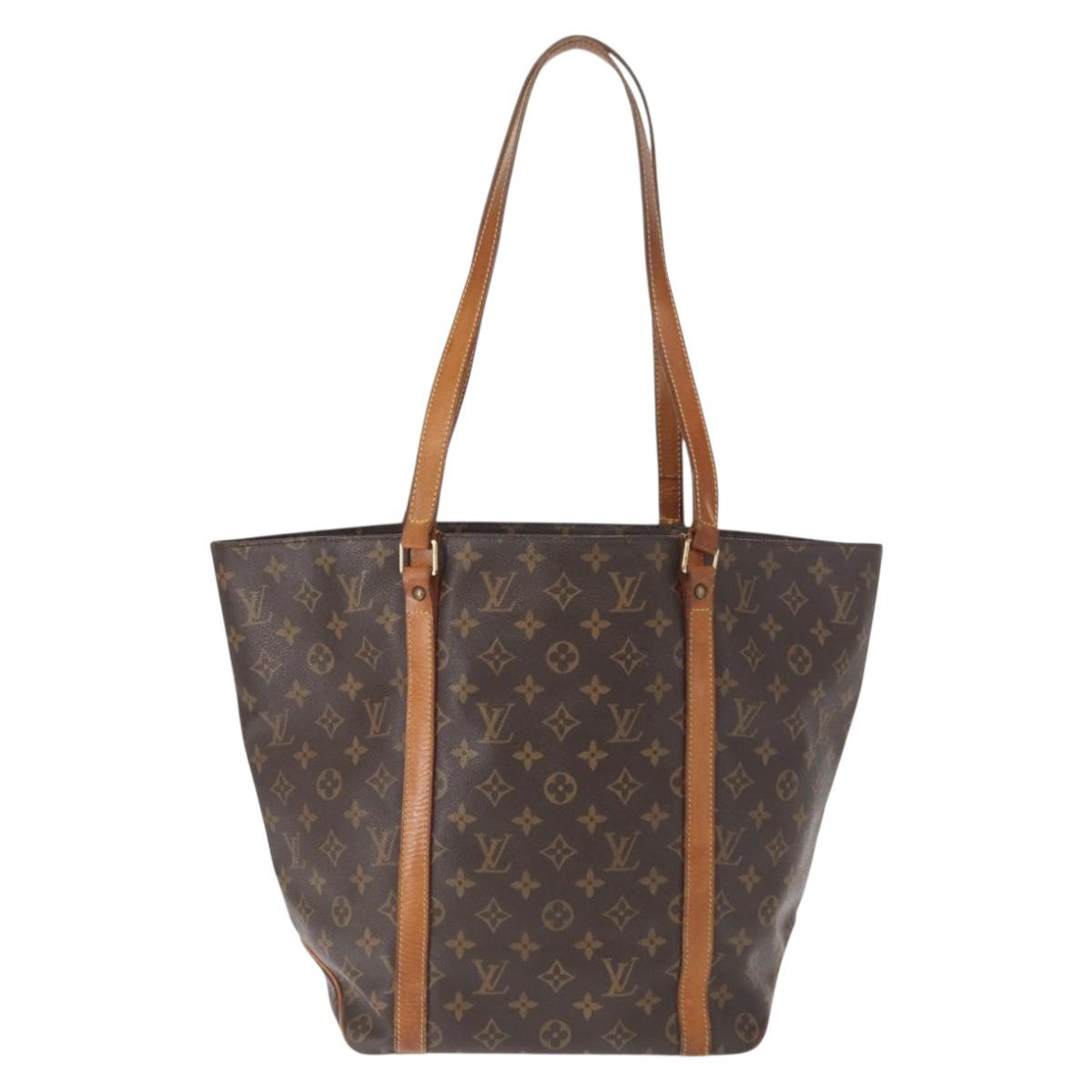 LOUIS VUITTON Monogram Sac Shopping Tote Bag M51108 LV Auth 161490