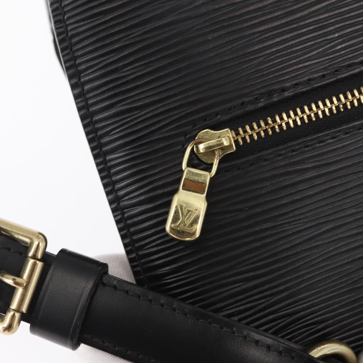 LOUIS VUITTON Epi Mabillon Backpack Black M52232 LV Auth 161498