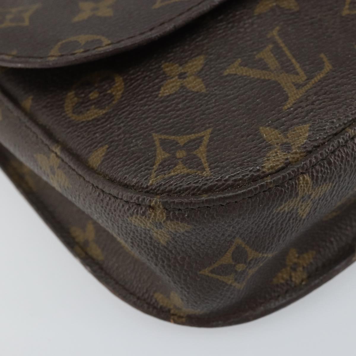 LOUIS VUITTON Monogram Saint Cloud MM Shoulder Bag M51243 LV Auth 161518