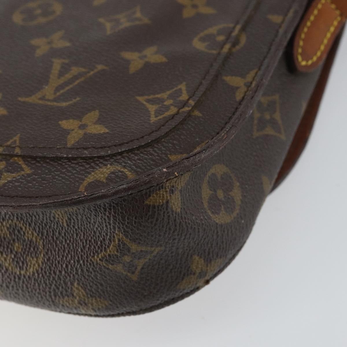 LOUIS VUITTON Monogram Saint Cloud MM Shoulder Bag M51243 LV Auth 161518