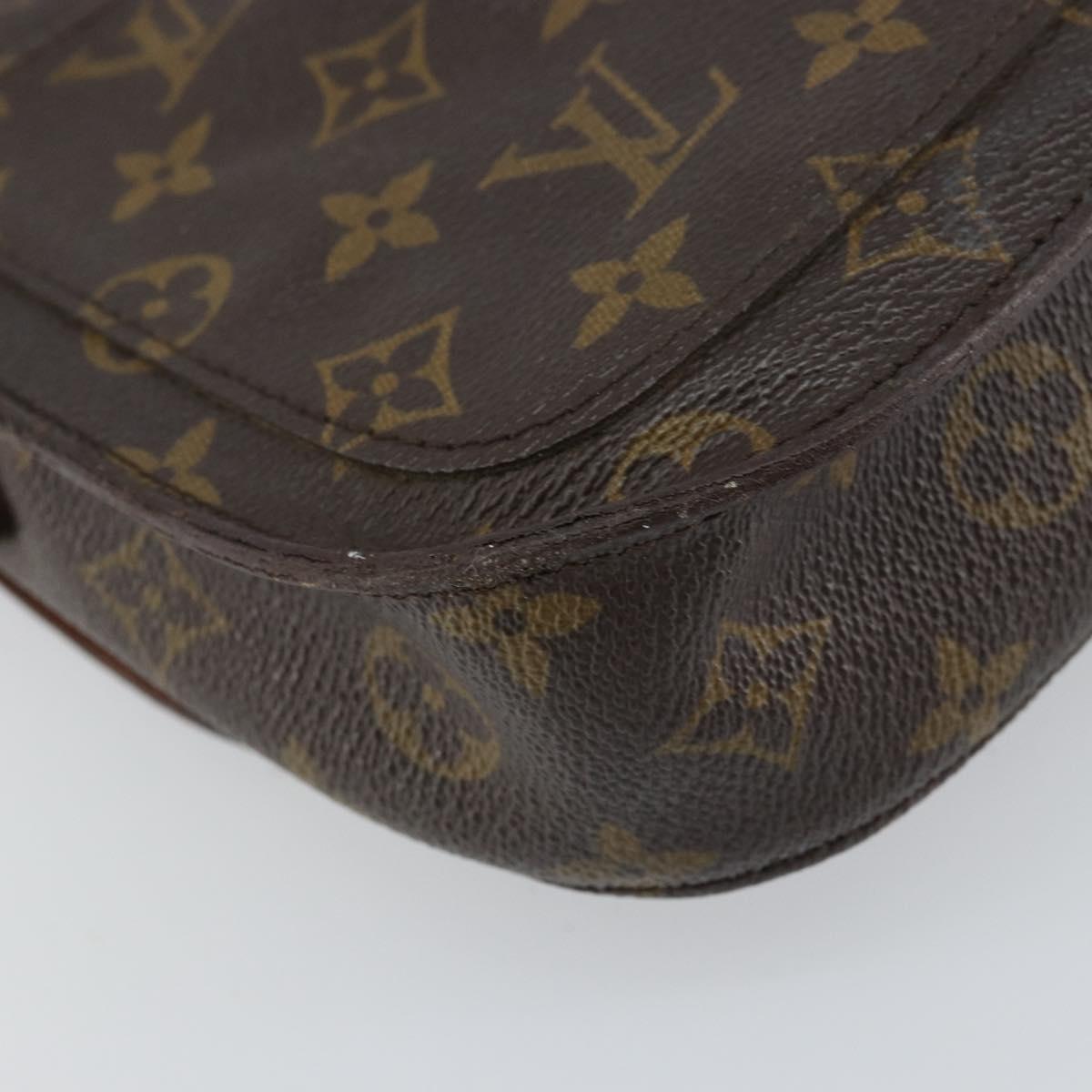 LOUIS VUITTON Monogram Saint Cloud MM Shoulder Bag M51243 LV Auth 161518