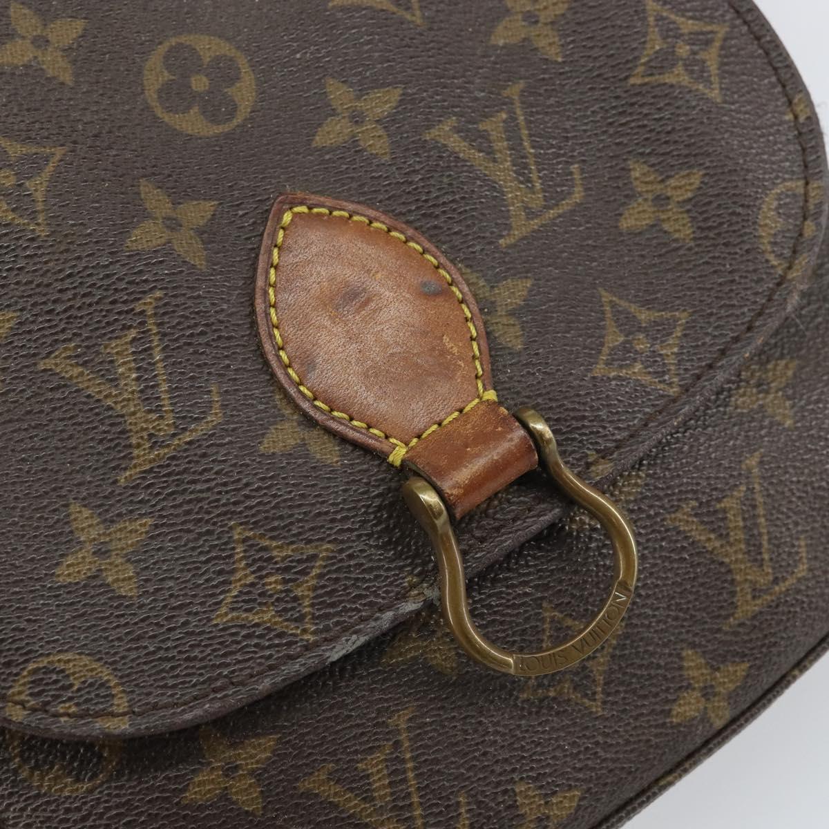 LOUIS VUITTON Monogram Saint Cloud MM Shoulder Bag M51243 LV Auth 161518