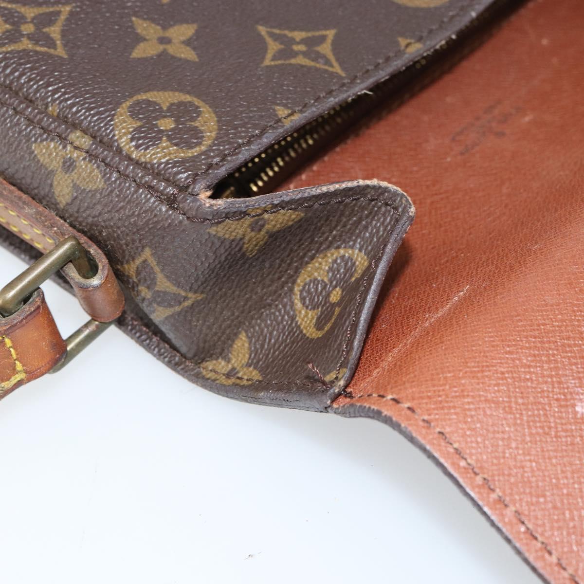 LOUIS VUITTON Monogram Saint Cloud MM Shoulder Bag M51243 LV Auth 161518