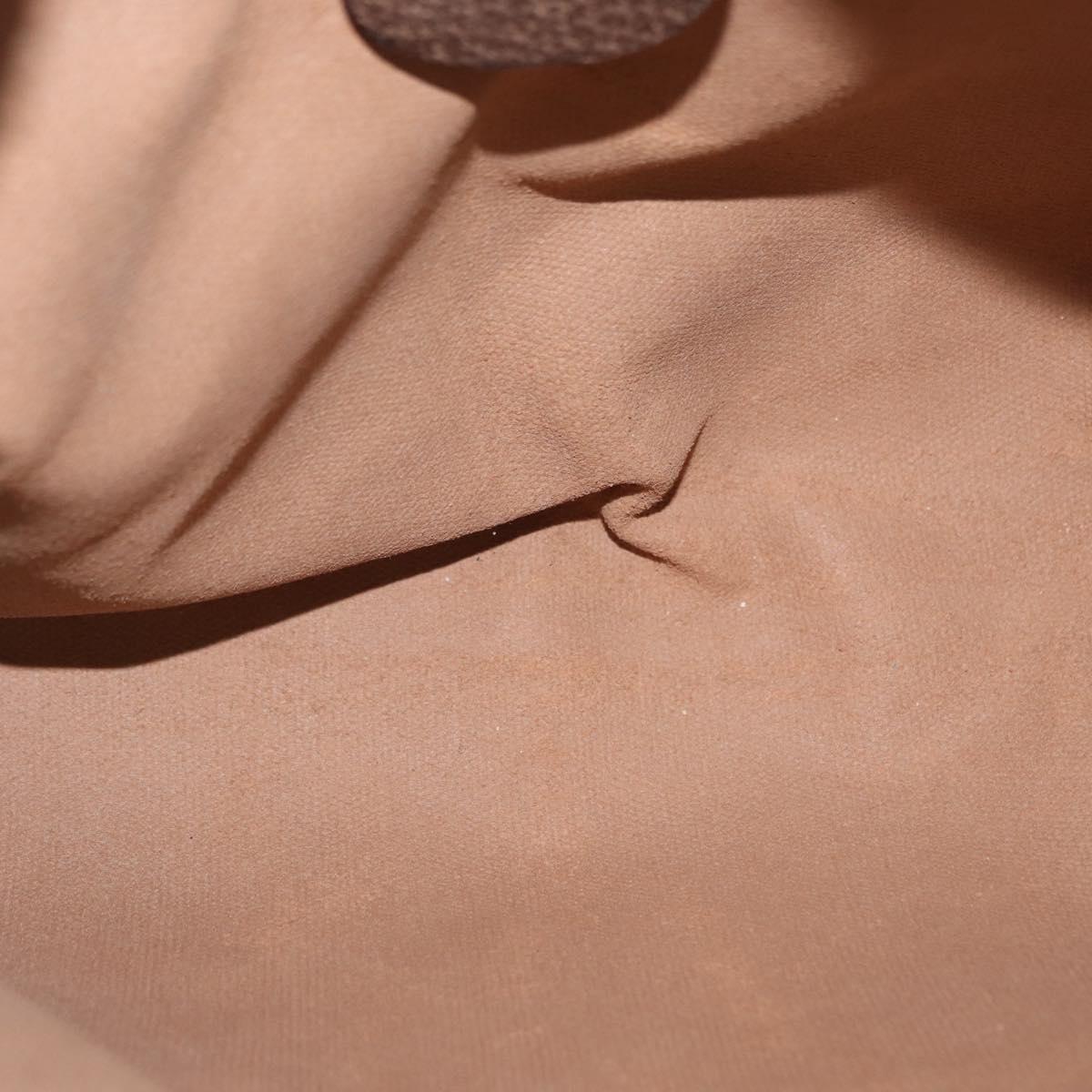 GUCCI GG Supreme Web Sherry Line Shoulder Bag PVC Beige 001 113 6472 Auth 161523