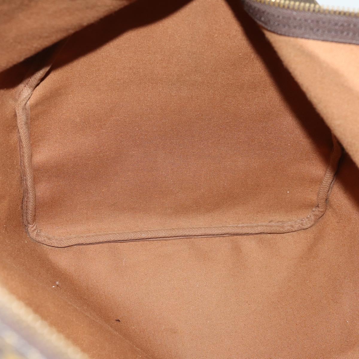 LOUIS VUITTON Monogram Keepall 55 Boston Bag M41424 LV Auth 161538