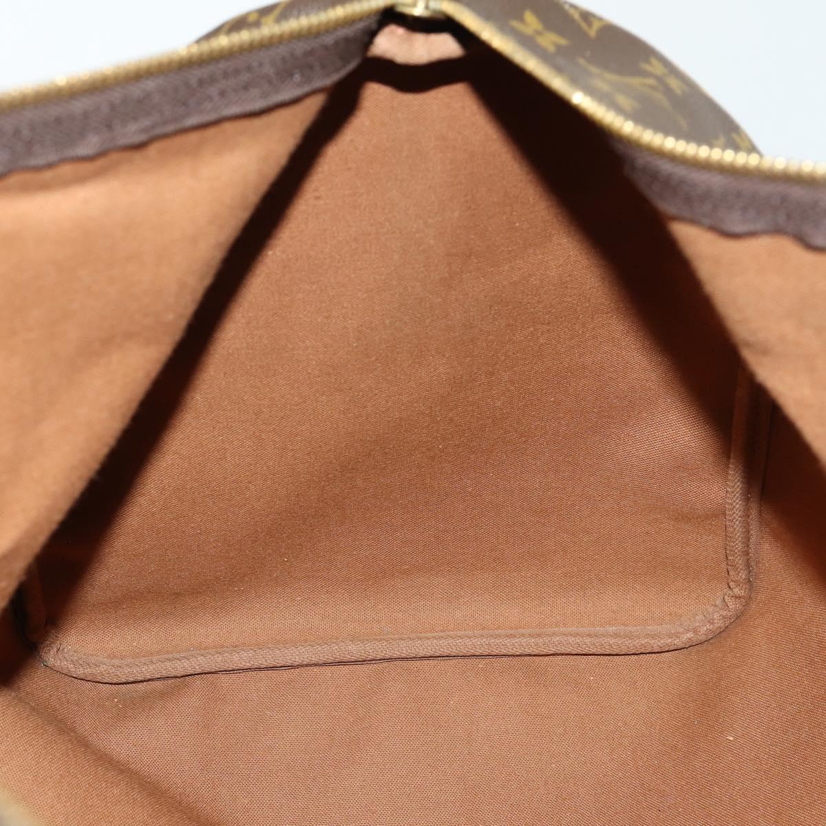 LOUIS VUITTON Monogram Keepall 55 Boston Bag M41424 LV Auth 161538