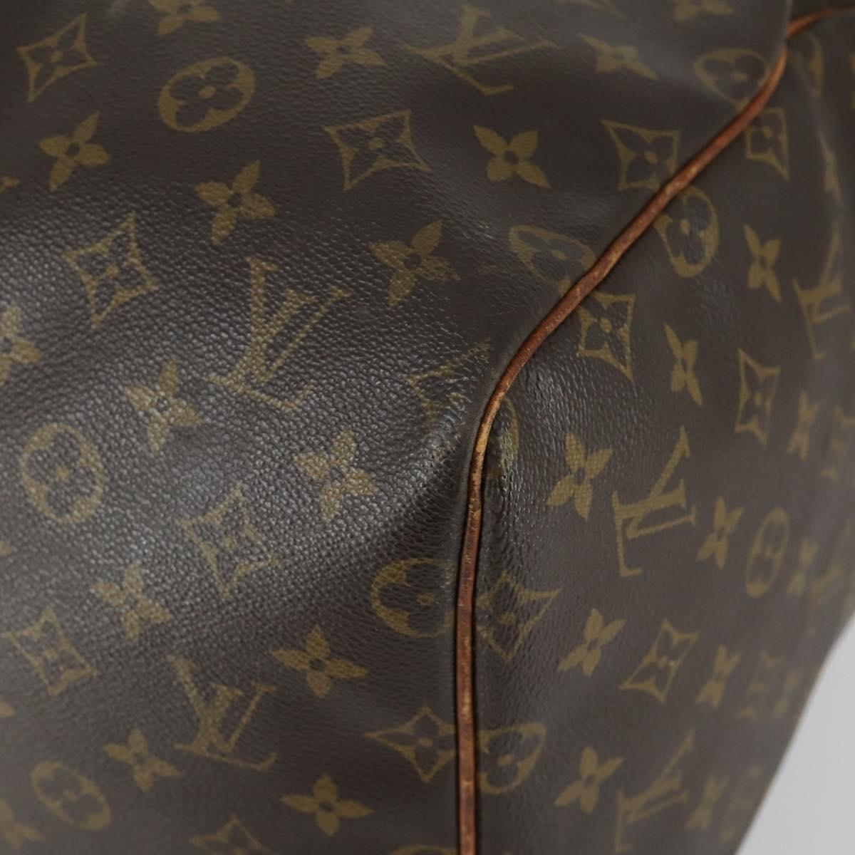 LOUIS VUITTON Monogram Keepall 55 Boston Bag M41424 LV Auth 161540