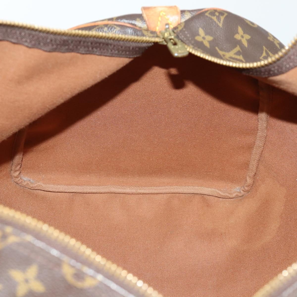 LOUIS VUITTON Monogram Keepall 55 Boston Bag M41424 LV Auth 161540