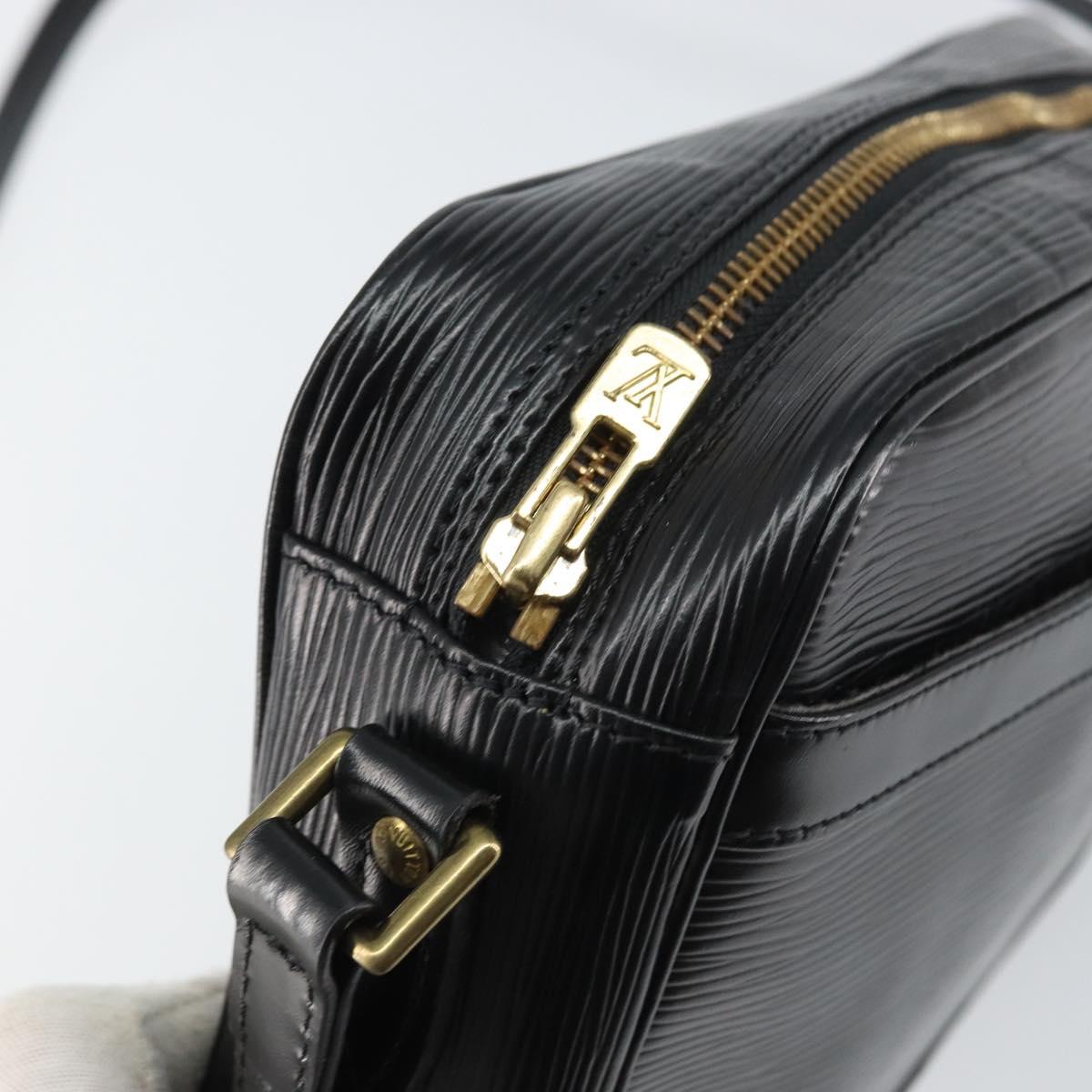 LOUIS VUITTON Epi Trocadero 23 Shoulder Bag Black M52302 LV Auth 161544