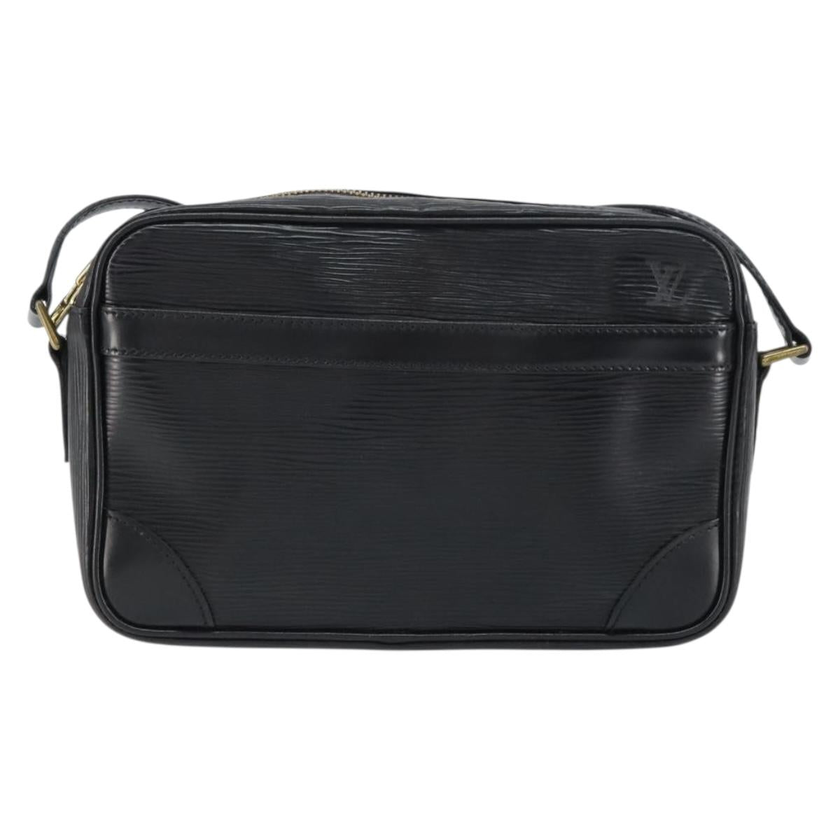 LOUIS VUITTON Epi Trocadero 23 Shoulder Bag Black M52302 LV Auth 161544