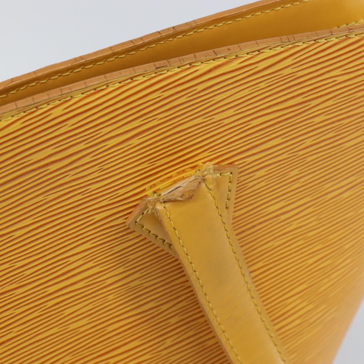 LOUIS VUITTON Epi Saint Jacques Shopping Shoulder Bag Yellow M52269 Auth 161545