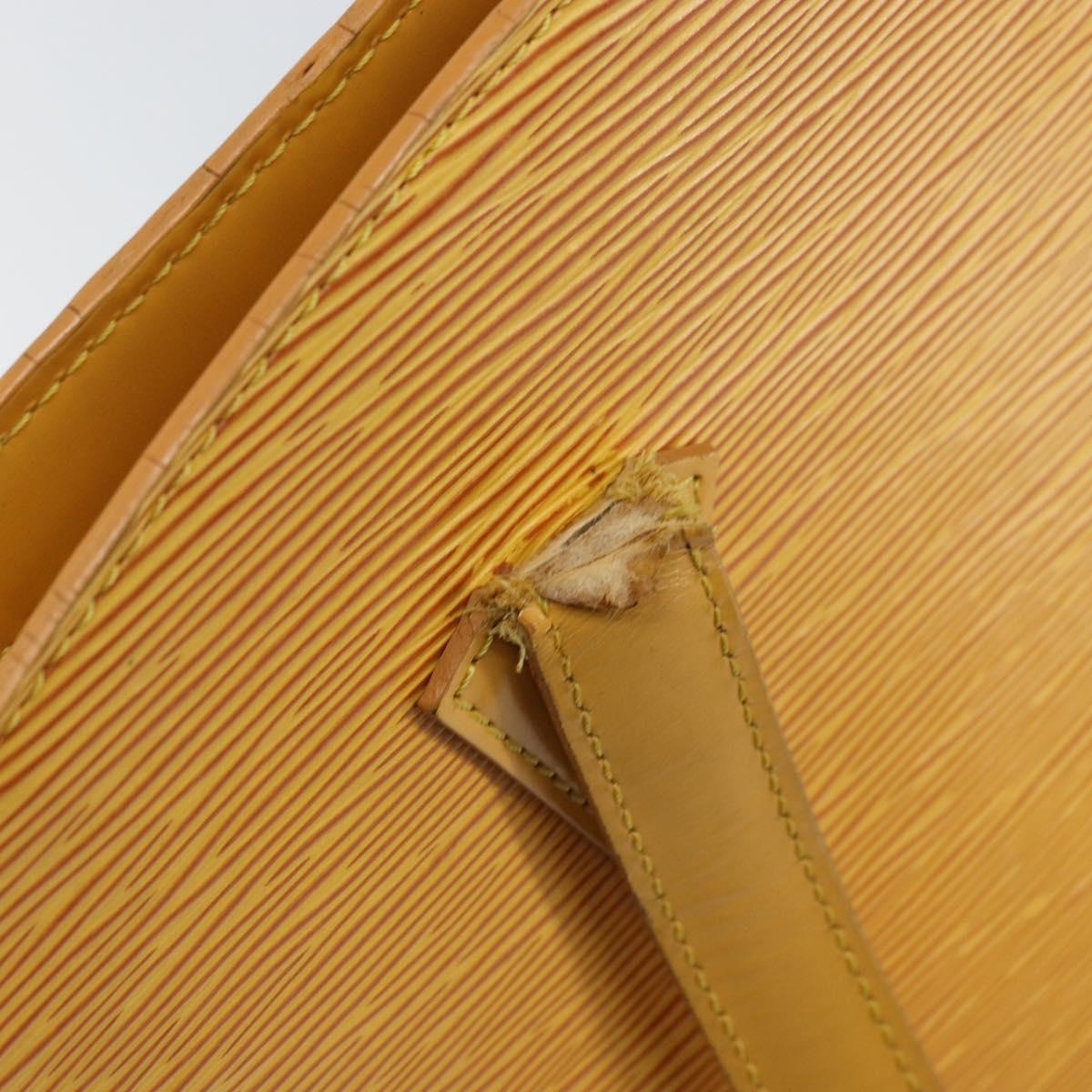 LOUIS VUITTON Epi Saint Jacques Shopping Shoulder Bag Yellow M52269 Auth 161545