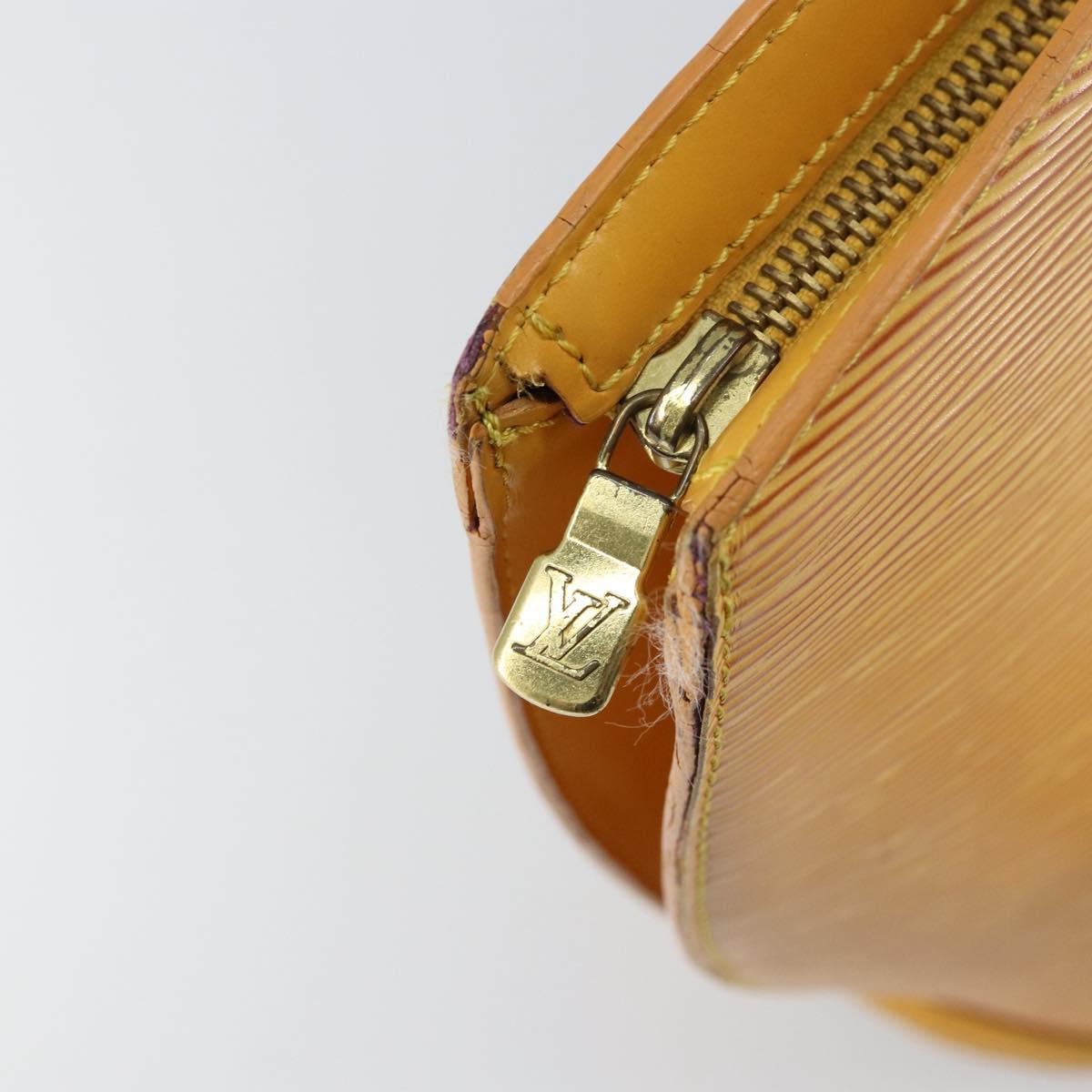 LOUIS VUITTON Epi Saint Jacques Shopping Shoulder Bag Yellow M52269 Auth 161545