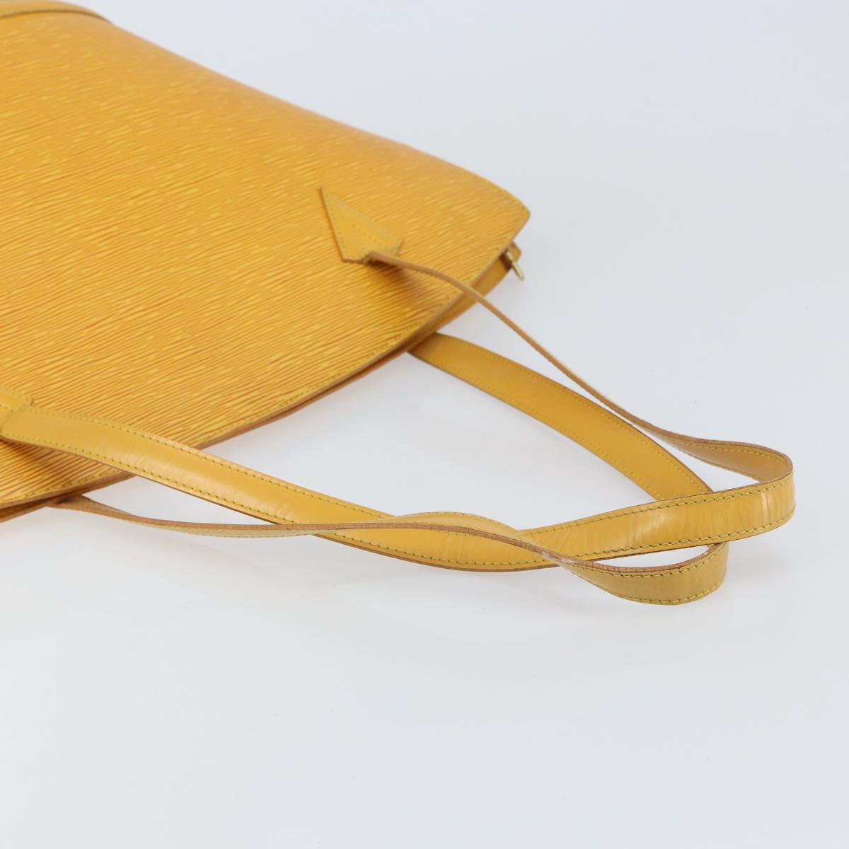LOUIS VUITTON Epi Saint Jacques Shopping Shoulder Bag Yellow M52269 Auth 161545