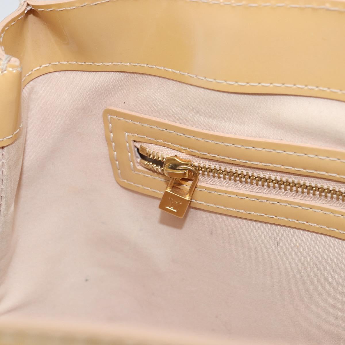 LOUIS VUITTON Vernis Wilshire PM Hand Bag Veil Amplession M91643 LV Auth 161546