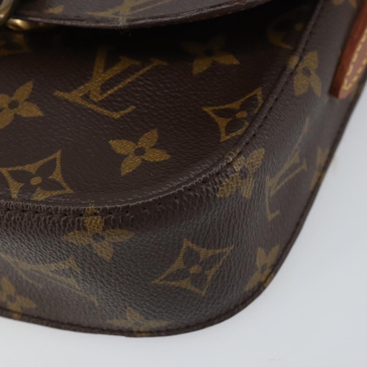 LOUIS VUITTON Monogram Saint Cloud PM Shoulder Bag M51244 LV Auth 161549